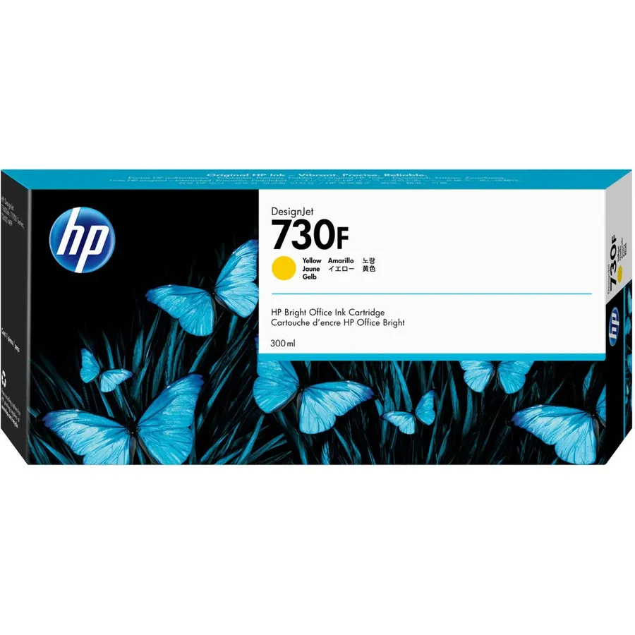 Mürəkkəb kartric HP 730F 300 ml Yellow DesignJet (1XB25A)