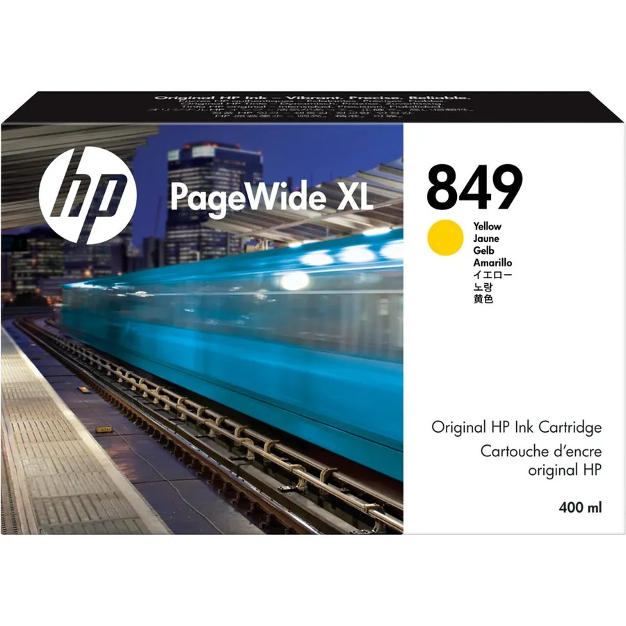 Mürəkkəb kartric HP 849 400 ml Yellow PageWide XL (1XB38A)