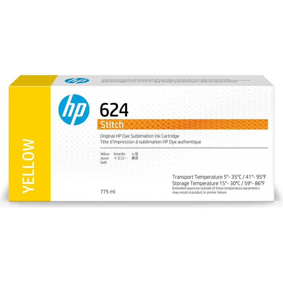 Mürəkkəb kartric HP 624 775 ml Yellow Stitch Dye Sublimation (2LL56A)
