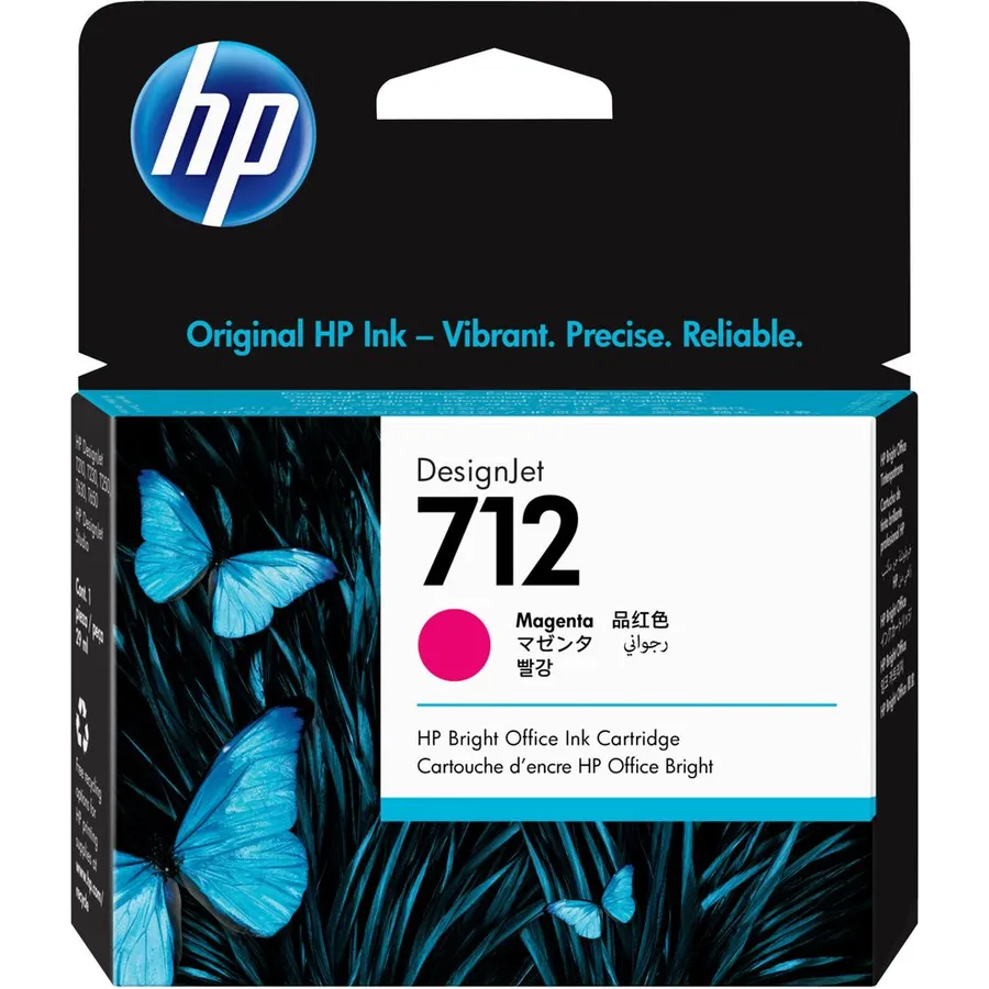 Mürəkkəb kartric HP 712 29 ml Magenta DesignJet (3ED68A)
