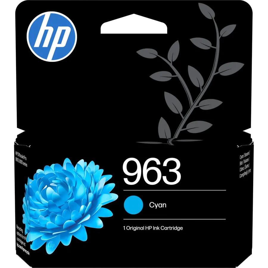 Mürəkkəb kartric HP 963 Cyan (3JA23AE)