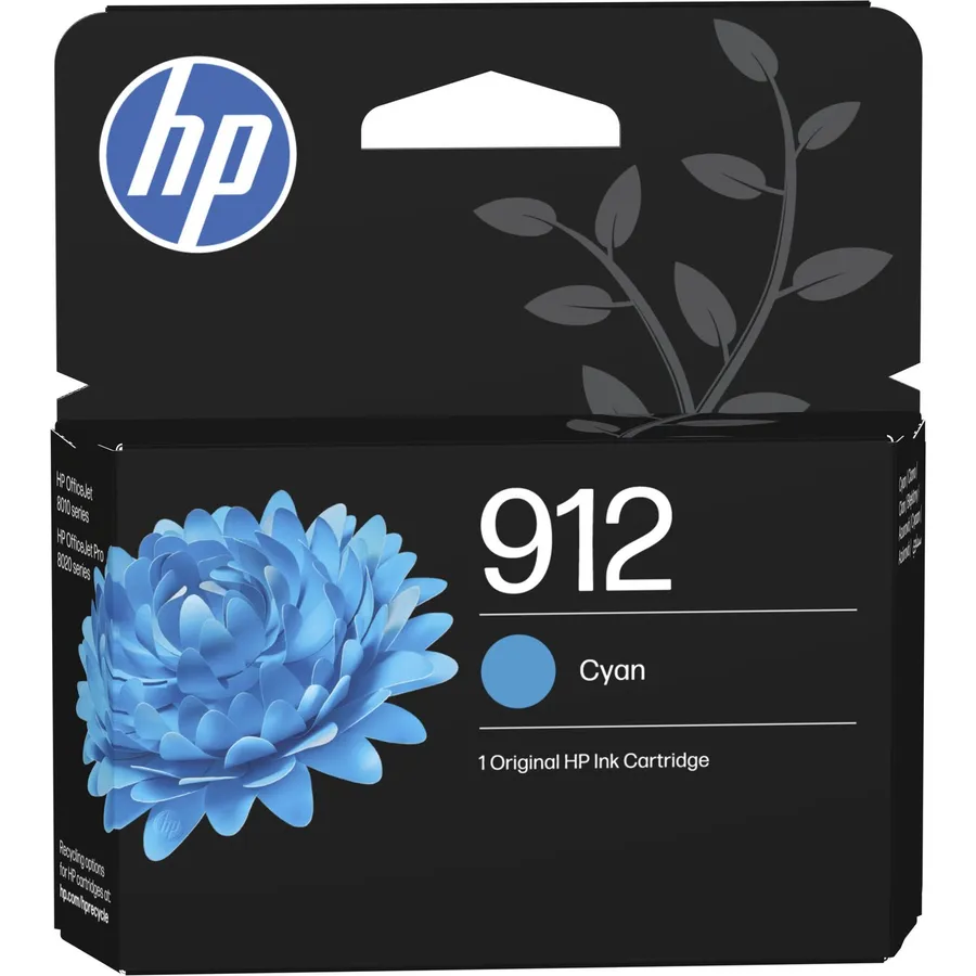 Mürəkkəb kartric HP 912 Cyan (3YL77AE)