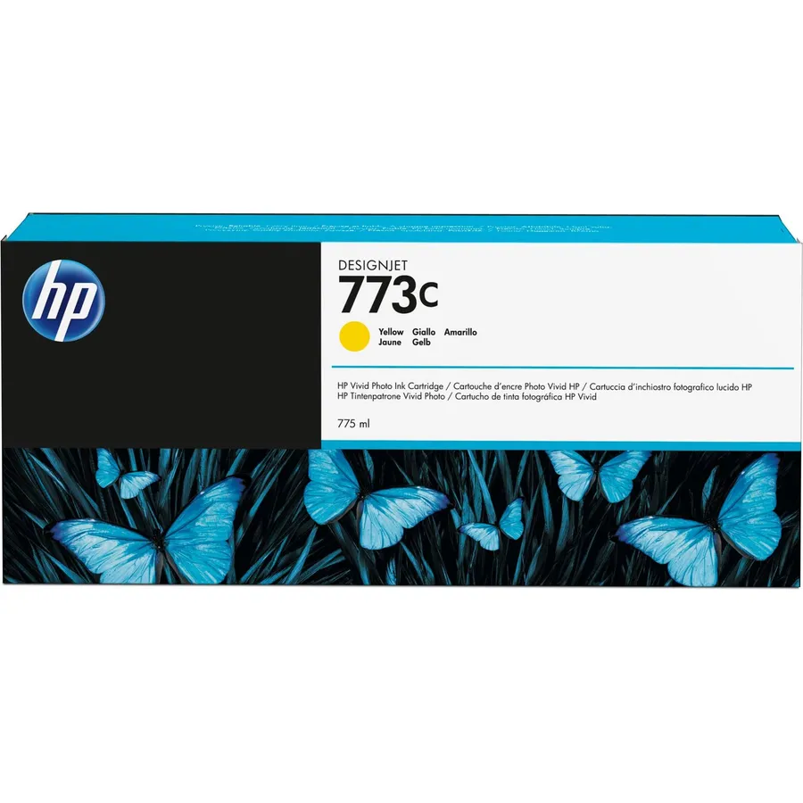 Mürəkkəb kartric HP 773C 775 ml Yellow DesignJet (C1Q40A)