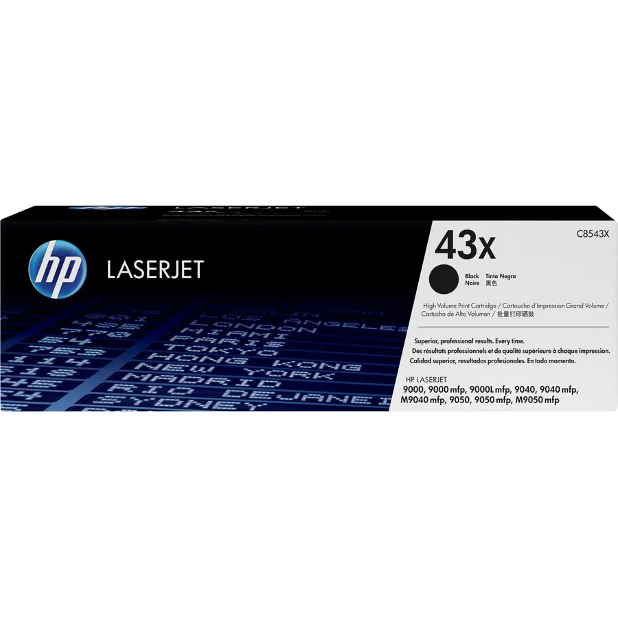 Toner kartric HP 43X yüksək tutumlu Black LaserJet (C8543X)