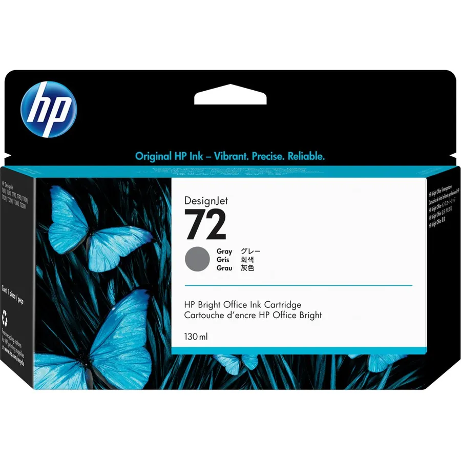 Mürəkkəb kartric HP 72 130 ml Gray DesignJet (C9374A)