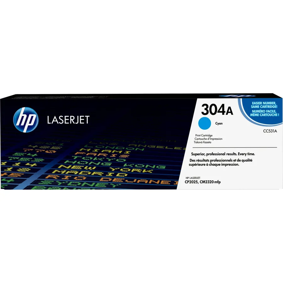 Toner kartric HP 304A Cyan LaserJet (CC531A)