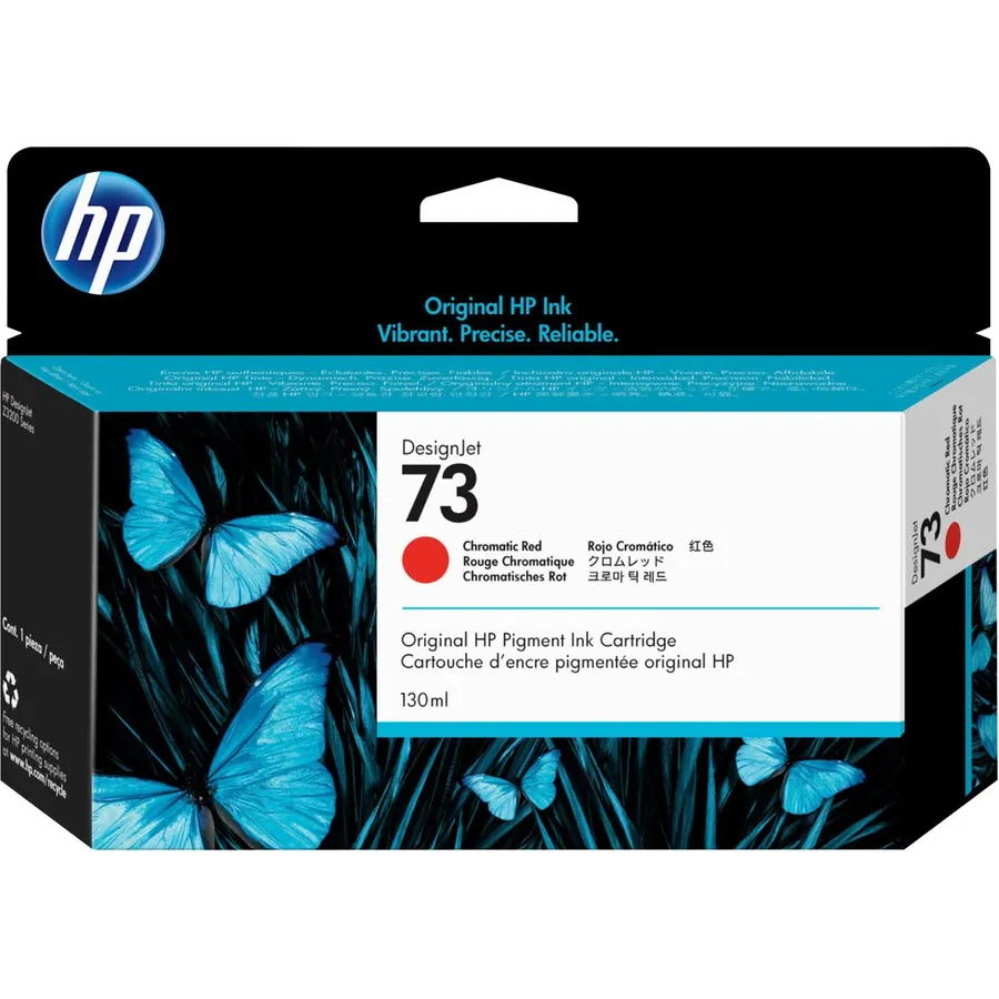 Mürəkkəb kartric HP 73 130 ml Chromatic Red DesignJet (CD951A)