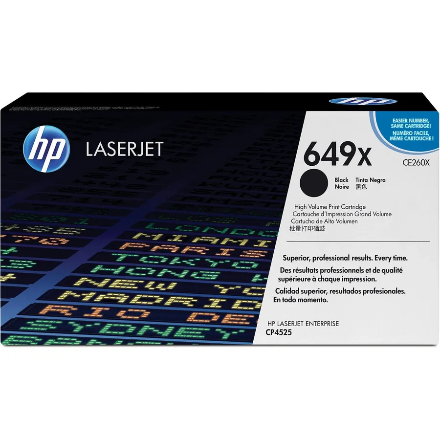 Toner kartric HP 649X yüksək tutumlu Black LaserJet (CE260X)