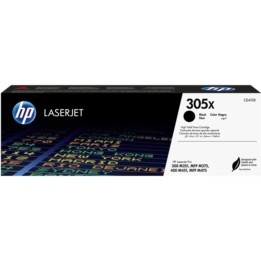 Toner kartric HP 305X yüksək tutumlu Black LaserJet (CE410X)