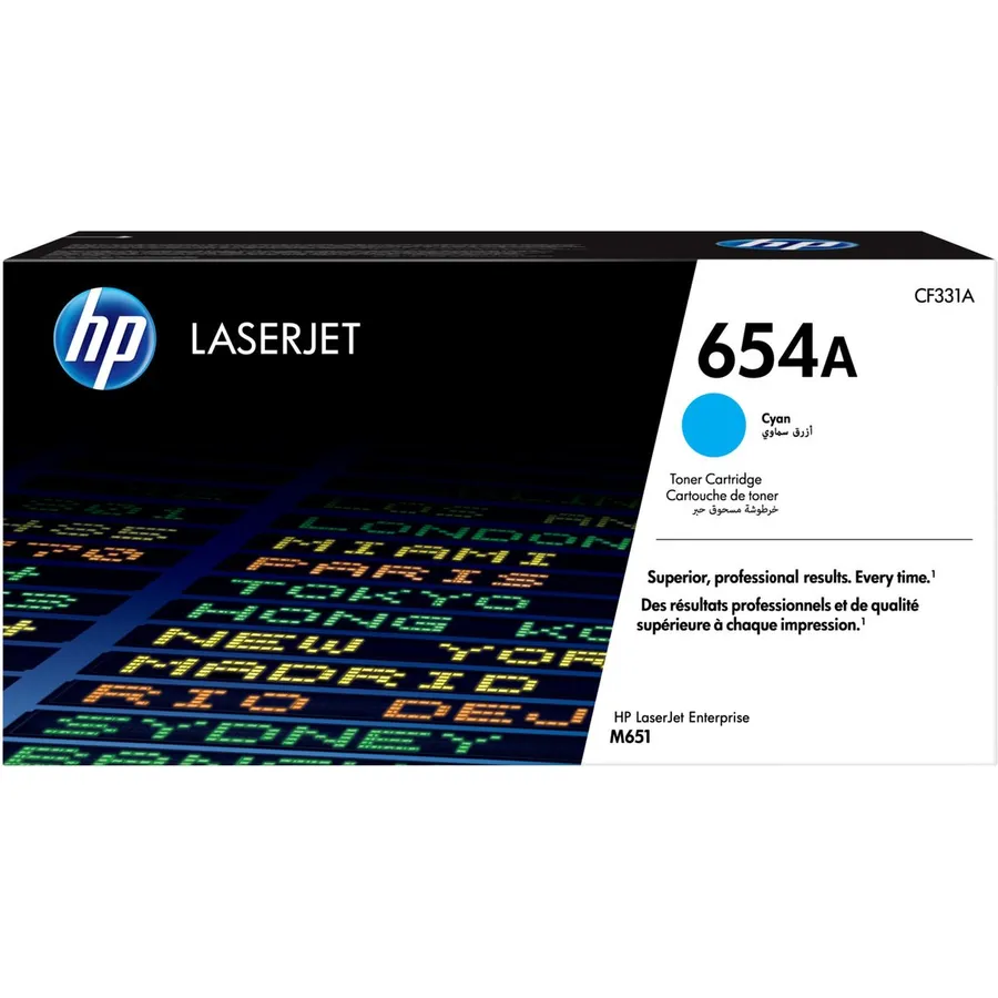 Toner kartric HP 654A Cyan LaserJet (CF331A)