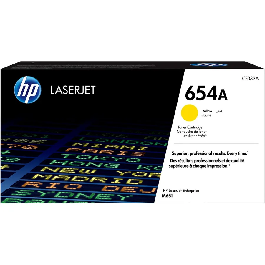 Toner kartric HP 654A Yellow LaserJet (CF332A)