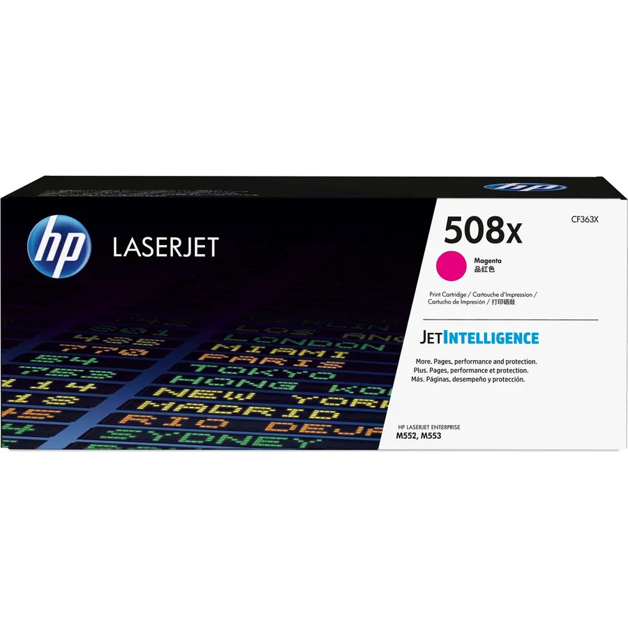 Toner kartric HP 508X yüksək tutumlu Magenta LaserJet (CF363X)