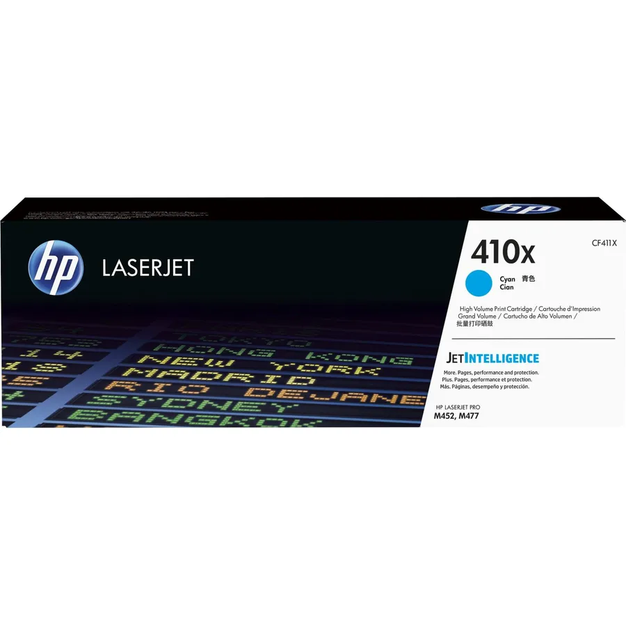 Toner kartric HP 410X yüksək tutumlu Cyan LaserJet (CF411X)