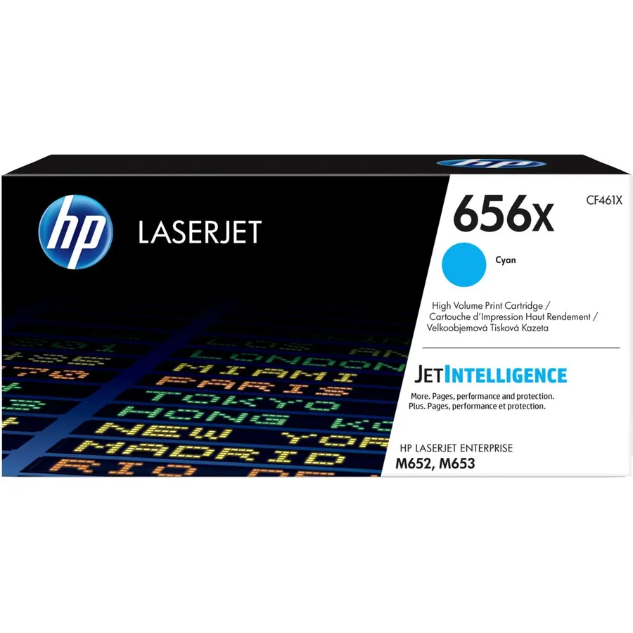 Toner kartric HP 656X yüksək tutumlu Cyan LaserJet (CF461X)