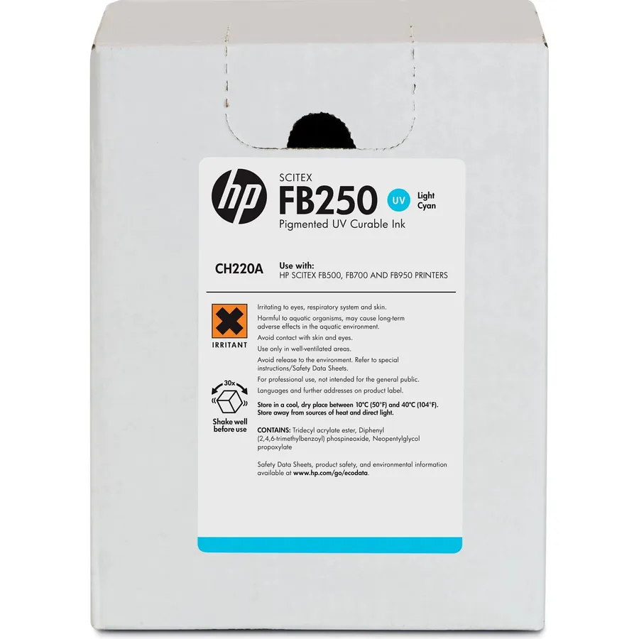 Mürəkkəb kartric HP FB250 3 l Light Cyan Scitex (CH220A)