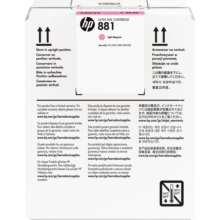 Mürəkkəb kartric HP 881 5 l Light Magenta Latex (CR336A)