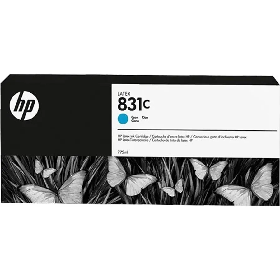 Mürəkkəb kartric HP 831C 775 ml Cyan Latex (CZ695A)