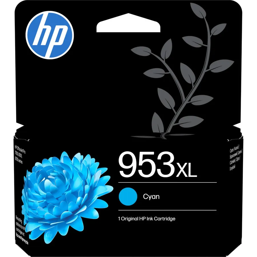 Mürəkkəb kartric HP 953XL yüksək tutumlu Cyan (F6U16AE#301)