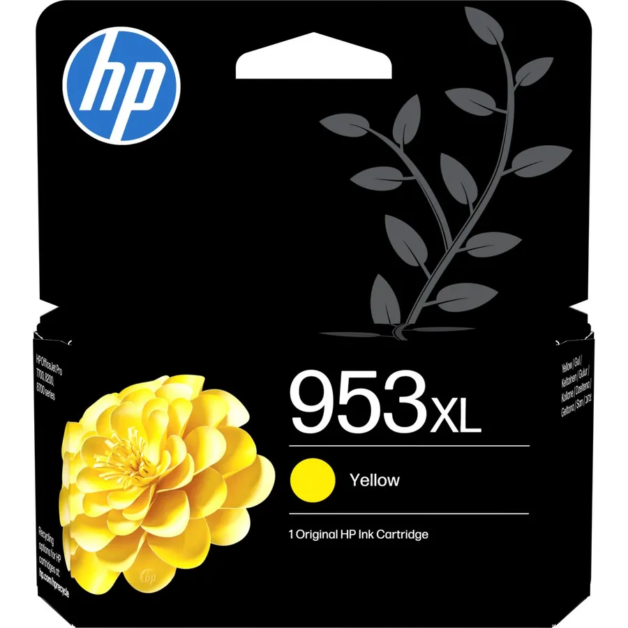 Mürəkkəb kartric HP 953XL yüksək tutumlu Yellow (F6U18AE#301)