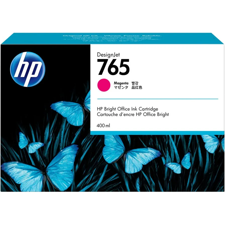 Mürəkkəb kartric HP 765 400 ml Magenta DesignJet (F9J51A)