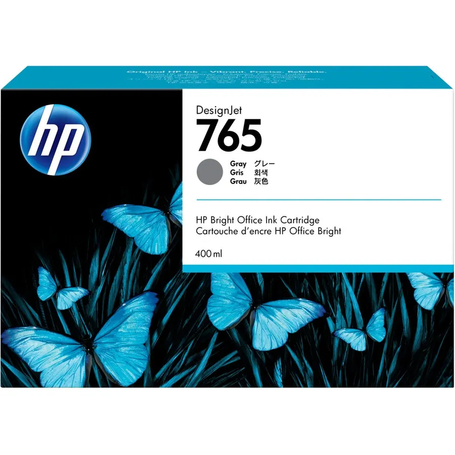 Mürəkkəb kartric HP 765 400 ml Gray DesignJet (F9J53A)