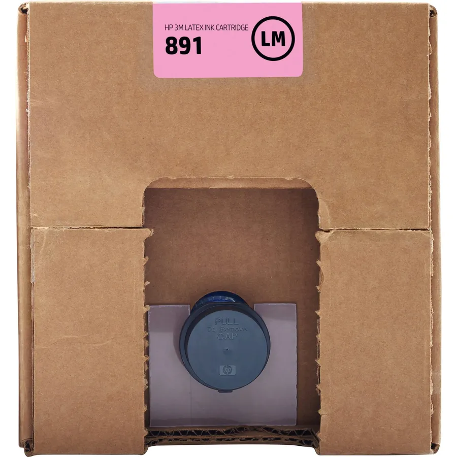 Mürəkkəb kartric HP 3M 891 10 l Light Magenta Latex (G0Y77A)