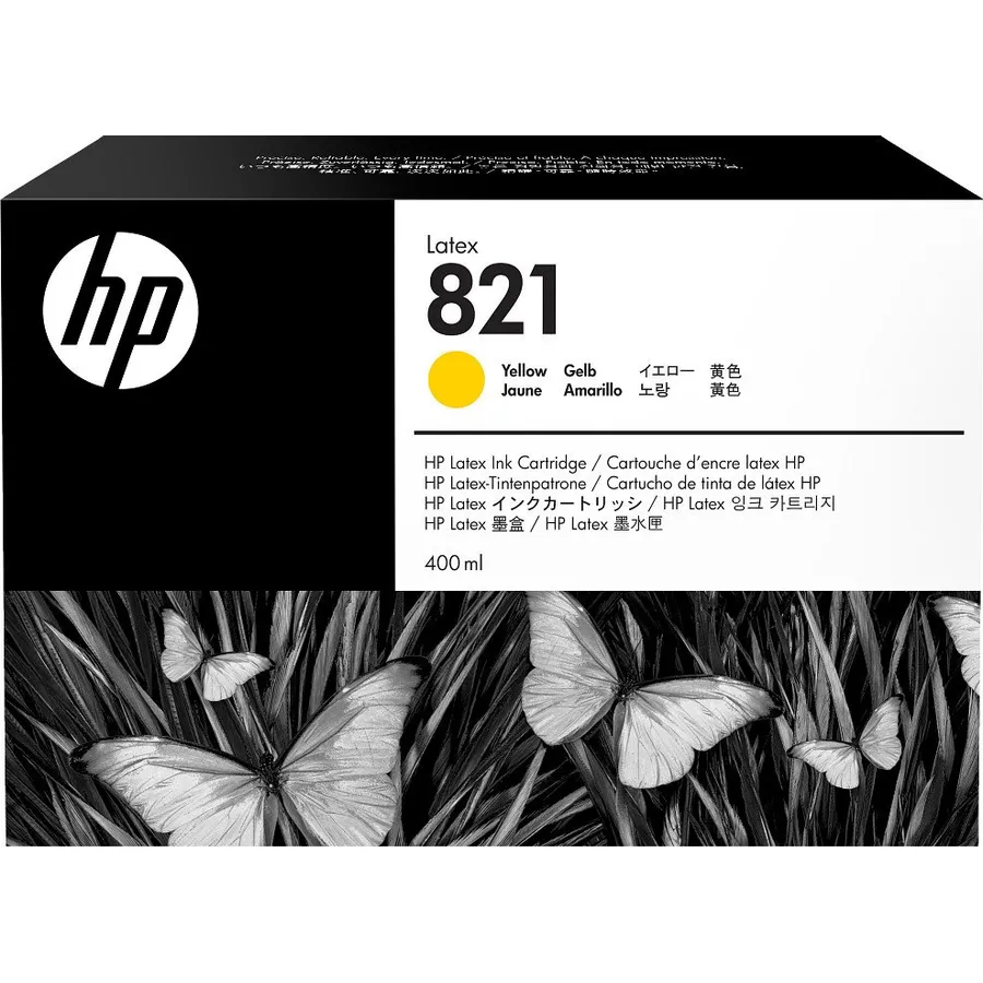 Mürəkkəb kartric HP 821 400 ml Yellow Latex (G0Y88A)