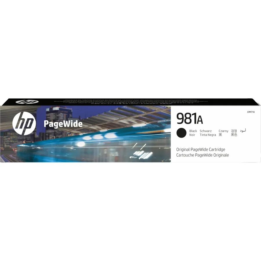 Mürəkkəb kartric HP 981A Black PageWide (J3M71A)