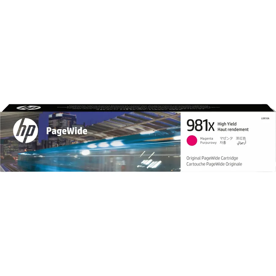 Mürəkkəb kartric HP 981X yüksək tutumlu Magenta PageWide (L0R10A)