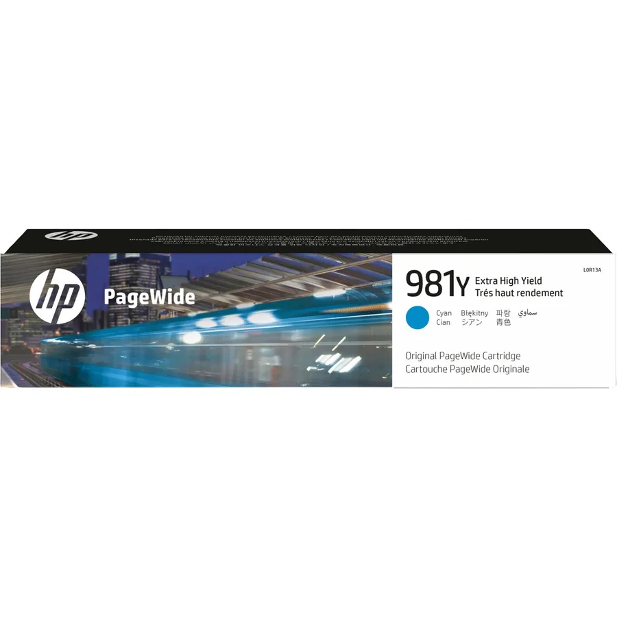 Mürəkkəb kartric HP 981Y çox yüksək tutumlu Cyan PageWide (L0R13A)