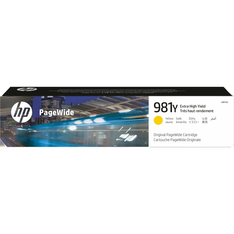 Mürəkkəb kartric HP 981Y çox yüksək tutumlu Yellow PageWide (L0R15A)