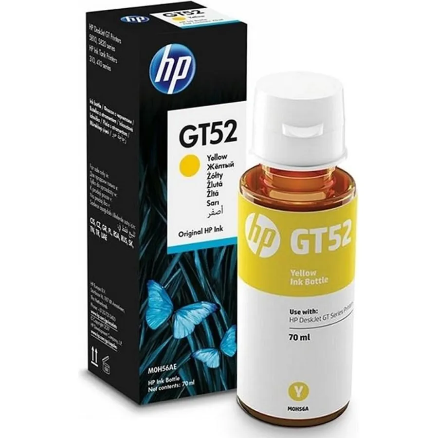Mürəkkəb HP GT52 Yellow (M0H56AE)
