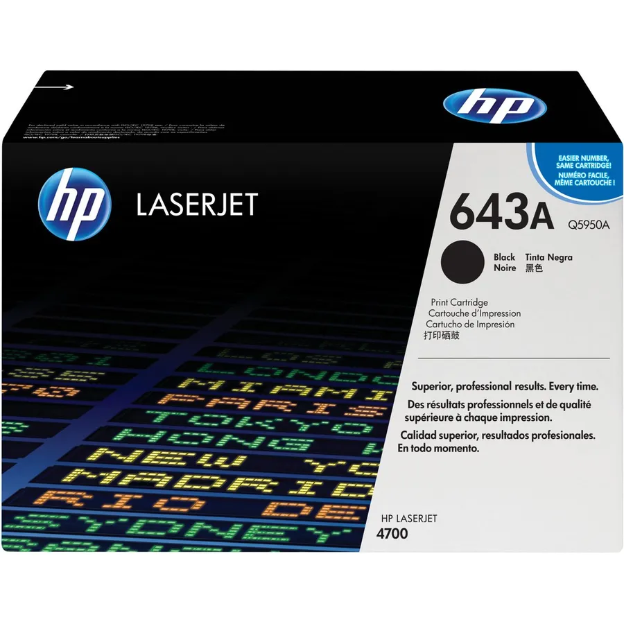 Toner kartric HP 643A Black LaserJet (Q5950A)