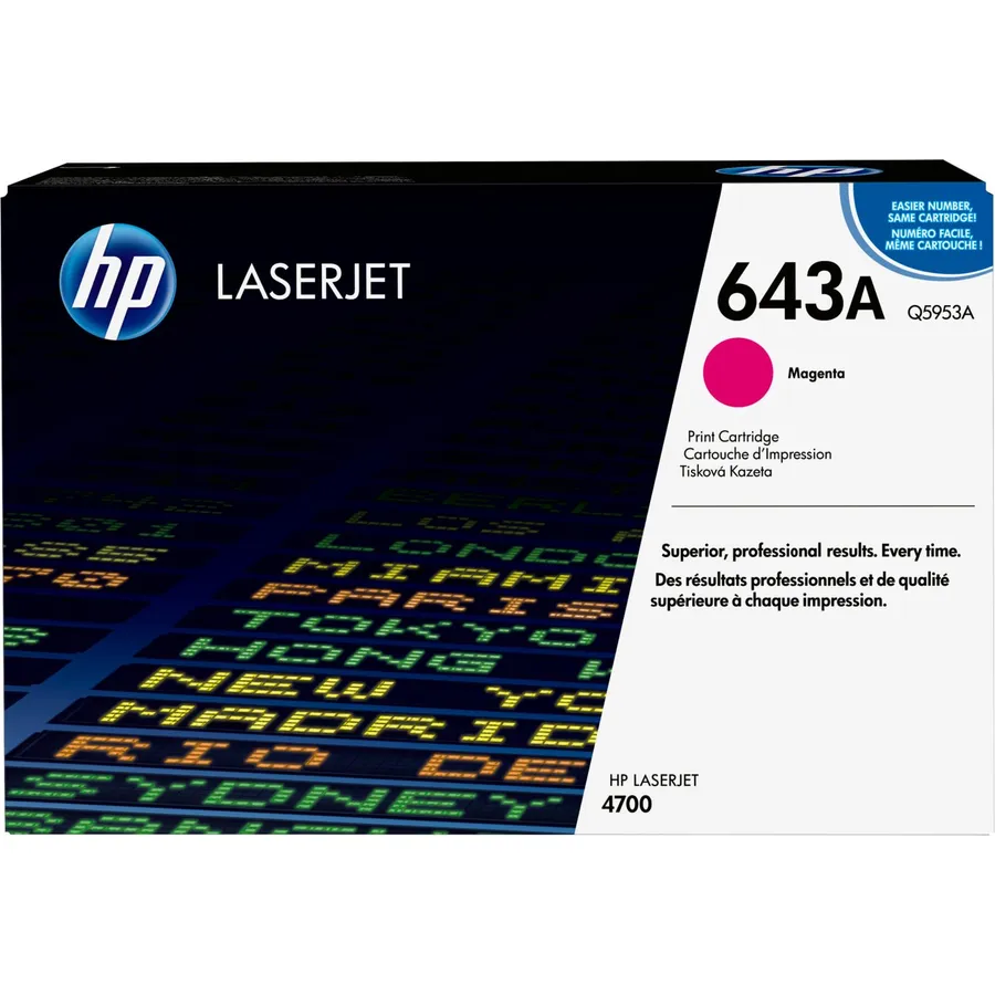 Toner kartric HP 643A Magenta LaserJet (Q5953A)