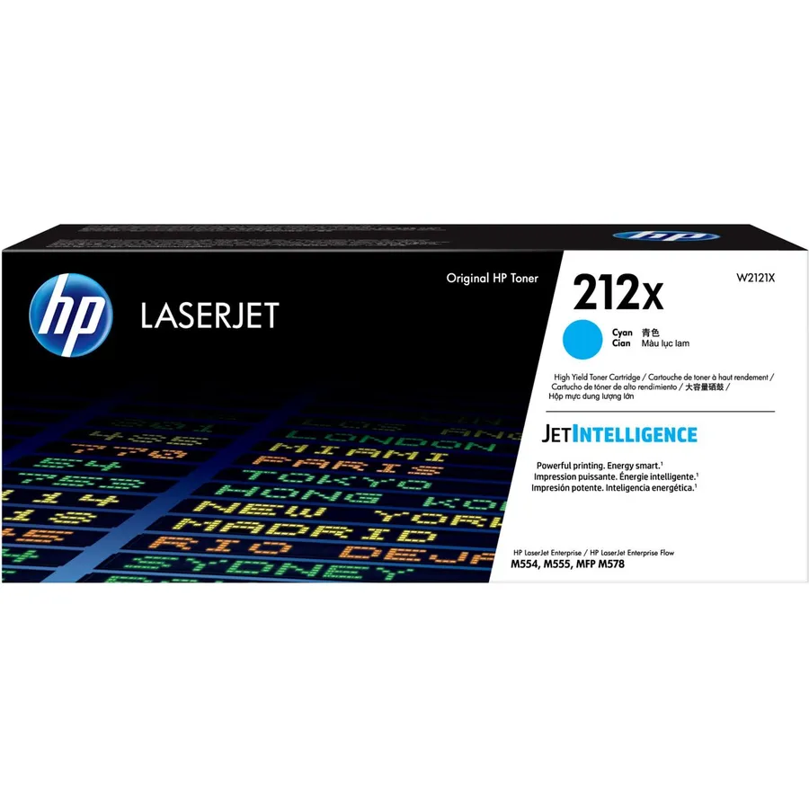 Toner kartric HP 212X yüksək tutumlu Cyan LaserJet (W2121X)