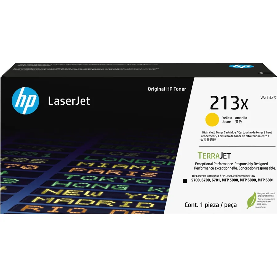 Toner kartric HP 213X Yellow LaserJet (W2132X)