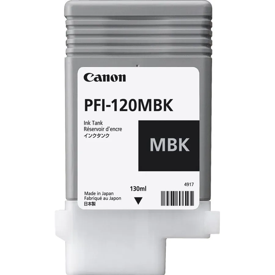 Mürəkkəb kartric Canon PFI-120MBK Matte Black 130 ml (2884C001AA)