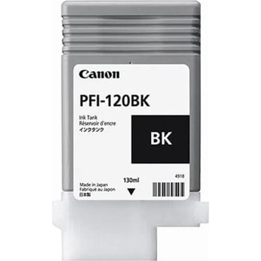 Mürəkkəb kartric Canon PFI-120BK TM-300 Black 130 ml (2885C001AA)