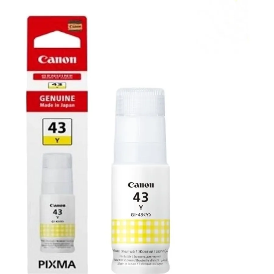Mürəkkəb Canon GI-43 Yellow 70 ml (4689C001)