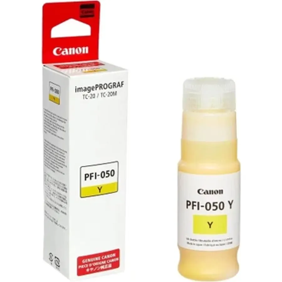 Mürəkkəb kartric Canon TC-20 PFI-050 Yellow 70 ml (5701C001)