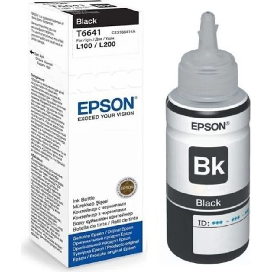 Mürəkkəb Epson L100 Black 70 ml (C13T664100)