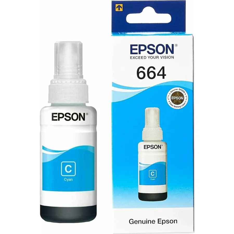 Mürəkkəb Epson L100 Cyan 70 ml (C13T66424A)