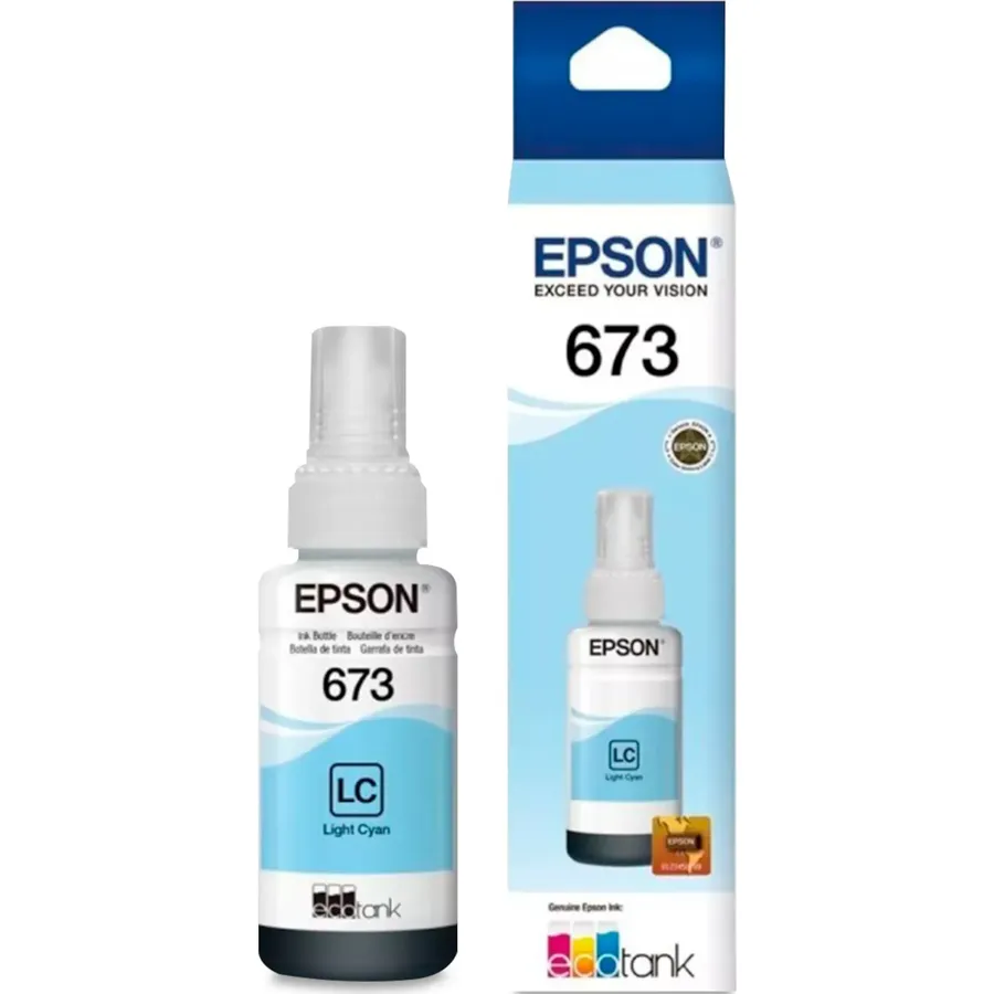 Mürəkkəb Epson 673 Light Cyan (C13T67354A)