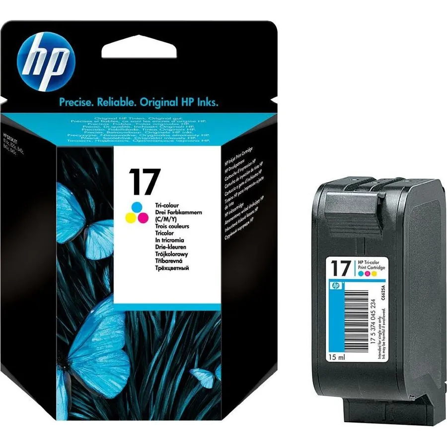 Mürəkkəb kartric HP 17 Tri-color (C6625A)
