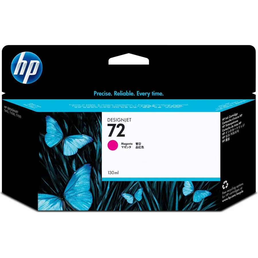 Mürəkkəb kartric HP 72 130 ml Magenta DesignJet (C9372A)