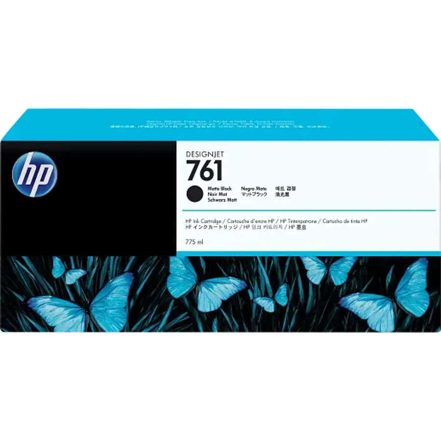 Mürəkkəb kartric HP 761 400 ml Matte Black DesignJet (CM991A)