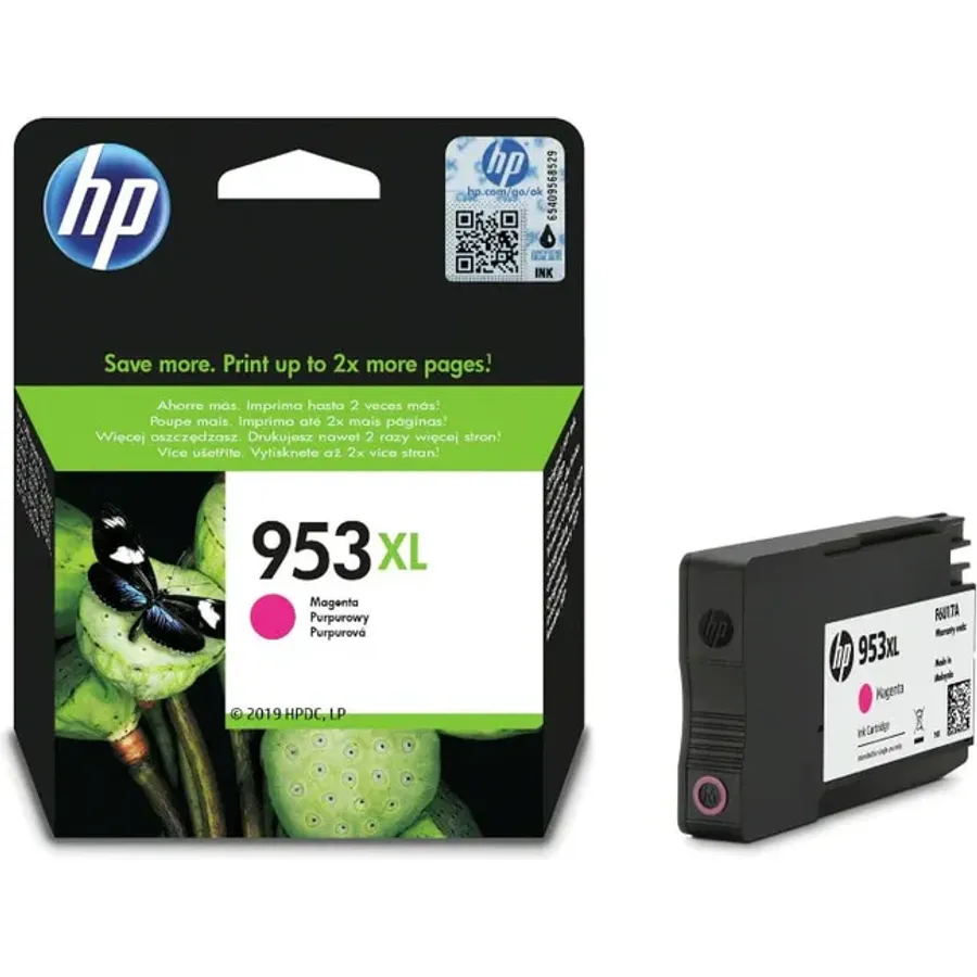 Mürəkkəb kartric HP 953XL Inkjet yüksək tutumlu Magenta (F6U17AE)